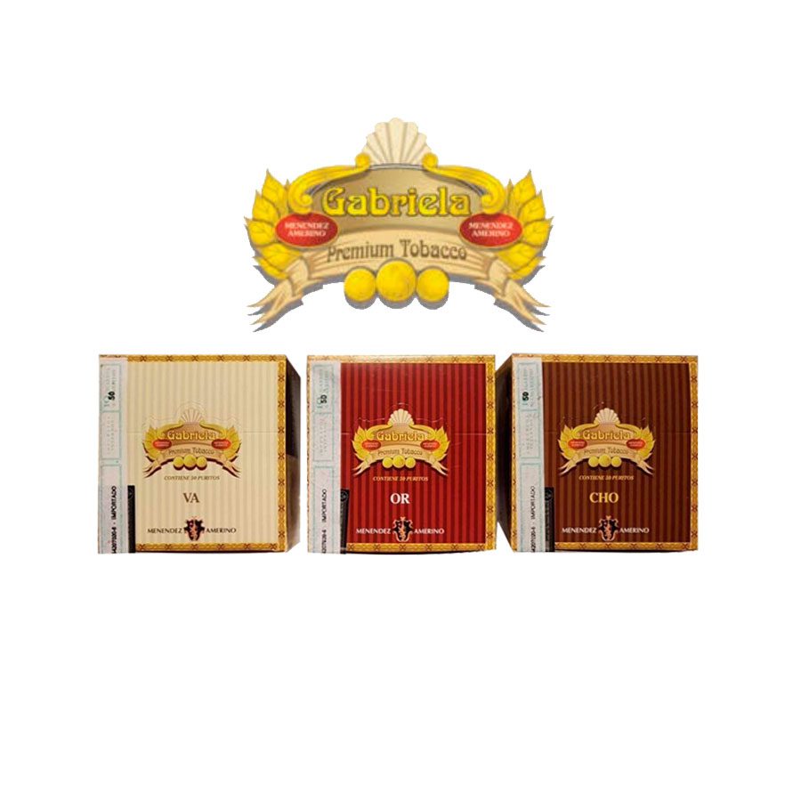 Cigarros Gabriela Chocolate x 50